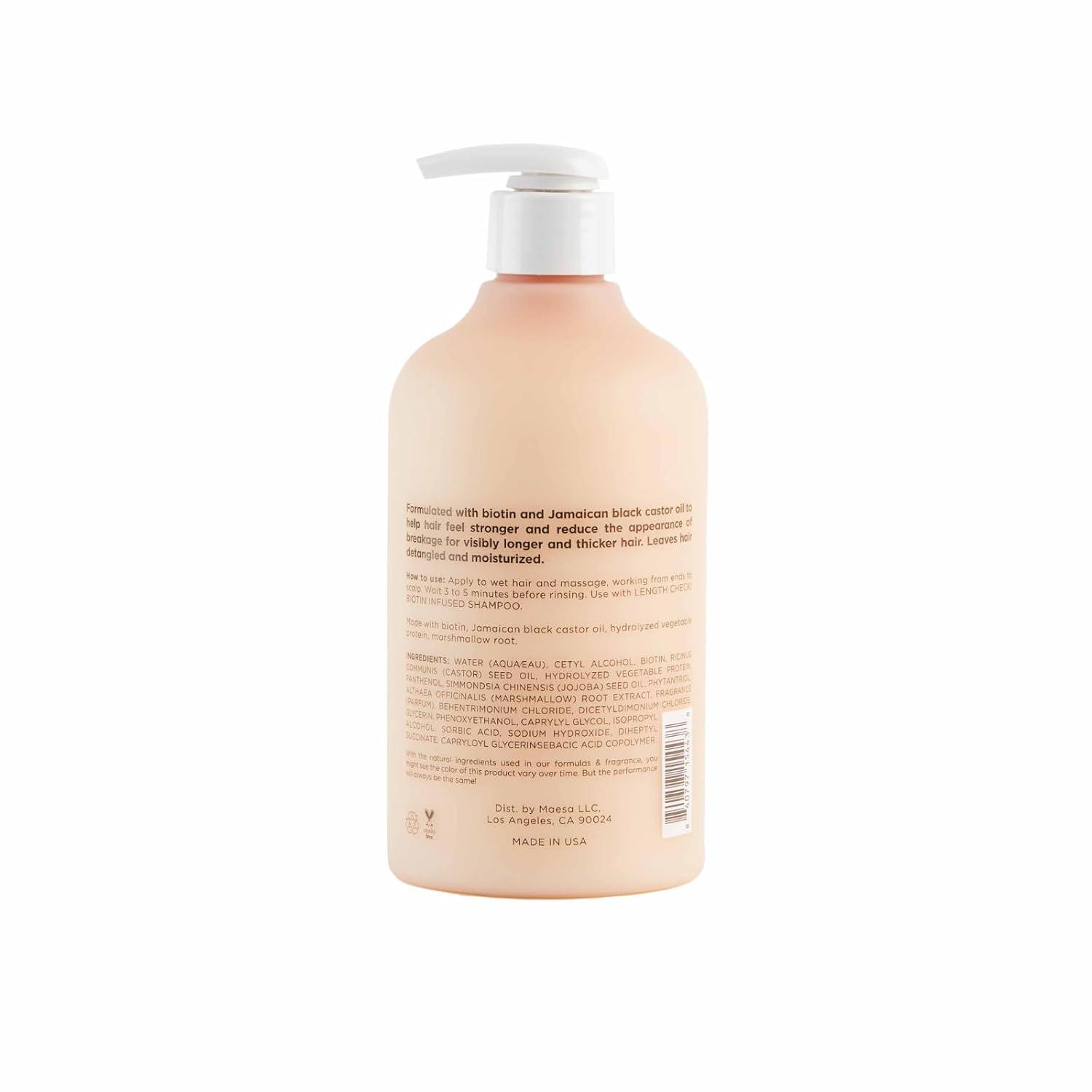 image:imageHairitage Biotin amp Jamaican Castor Oil Hair Conditioner for Thinning Hair  Promotes Hair Growth for Women and Men  Deep Conditioning Treatment  ExtraStrength SulfateFree  13 Fl Oz