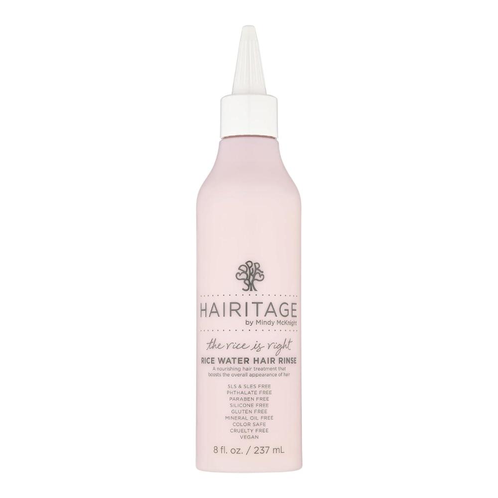 image:imageHairitage The Rice Is Right Rice Water Hair Rinse  Nourishing Spray with Rosemary and Quinoa for Thickening and Volumizing  Vegan Formula for All Hair Types 8 oz