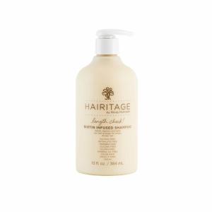 Hairitage Biotin Shampoo for Hair Growth – Sulfate-Free Thickening and Volumizing Formula with Jamaican Black Castor Oil for Women + Men – Hydrating Repair for Thinning + Hair Loss – 13 Fl Oz