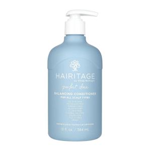 Hairitage Perfect Dose Balancing Conditioner with Rosemary Oil – for Dry, Oily + Sensitive Scalp – Conditions + Soothes Scalp – Hydrates Hair – Formulated with Jojoba Oil + Chamomile, 13 fl oz