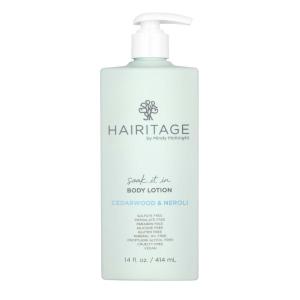Hairitage Soak It In Mint & Yuzu Scented Body Lotion – Niacinamide, Jojoba Oil, & Avocado Oil for All Skin Types – Peppermint Oil & Eucalyptus Oil, 14 fl oz(Cedarwood & Neroli)