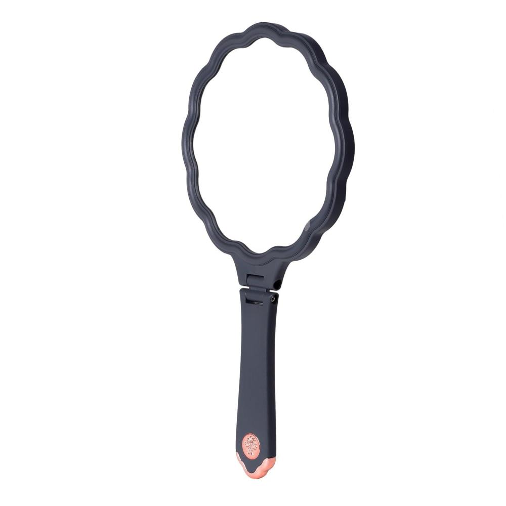 image:imageStrike A Pose Folding Hand Held Mirror with Adjustable Handle  Professional Hand Held MultiPurpose Mirror  Salon and Barber Hair Styling Accesory