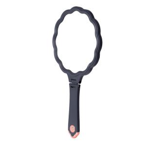 Strike A Pose Folding Hand Held Mirror with Adjustable Handle – Professional Hand Held Multi-Purpose Mirror – Salon and Barber Hair Styling Accesory